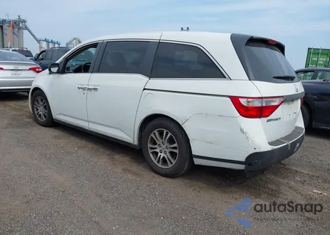 2013 Honda Odyssey Ex-L z USA, uszkodzony, nr VIN 5FNRL5H63DB051956